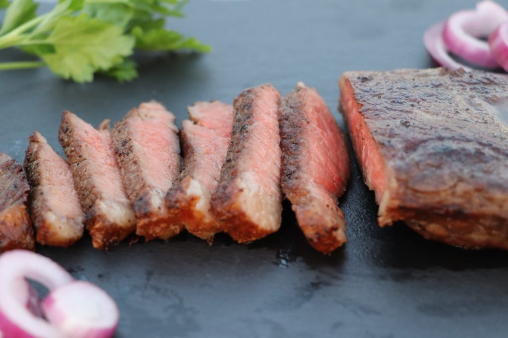 Hátszín steak air fryerben