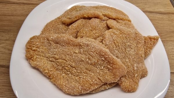Panírozott pulykamellszeletek