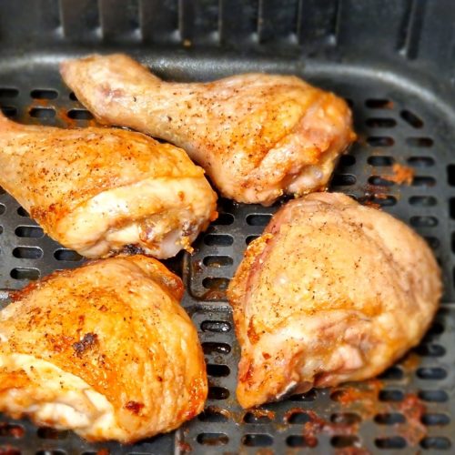 Air fryer csirkecomb