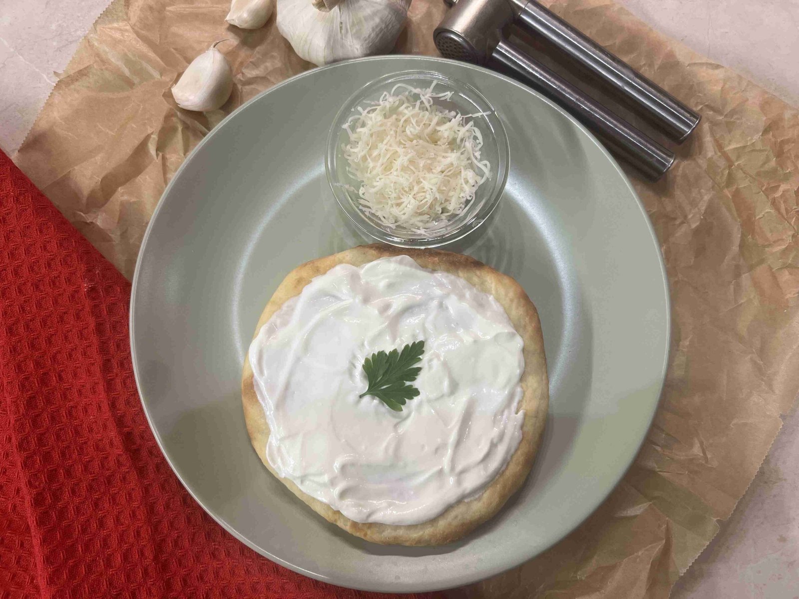 Lángos airfryerben