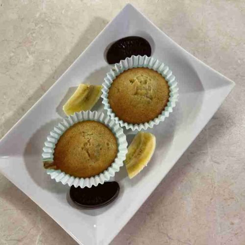 banánkenyér muffin airfryerben