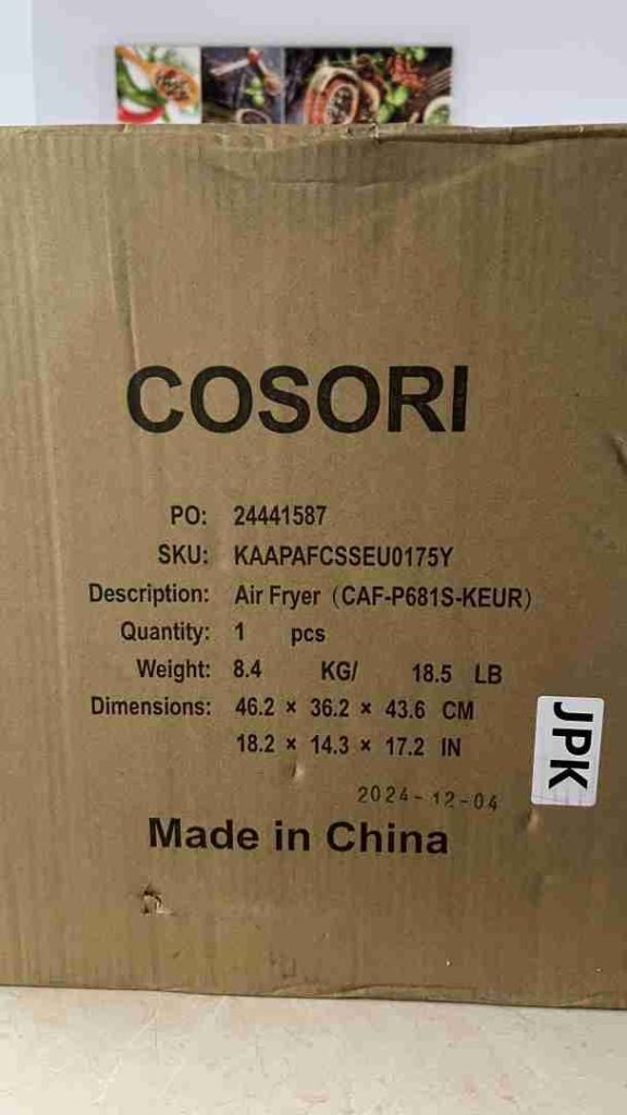 cosori dual blaze teszt
