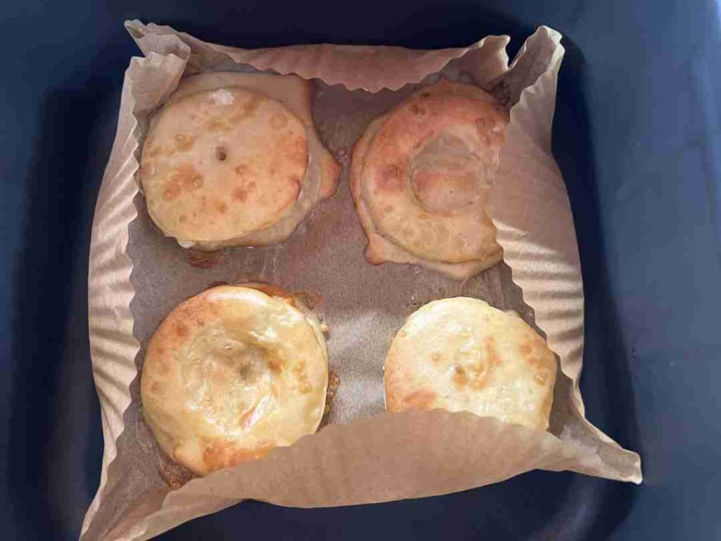bundás alma airfryerben